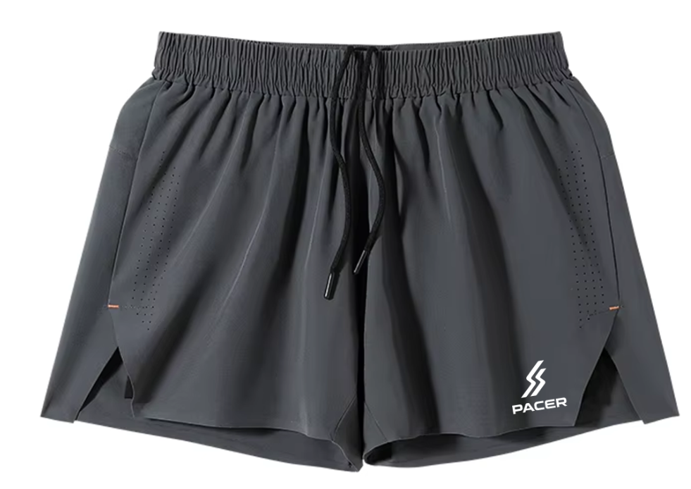 Short Deportivo Pacer para Hombre Gris