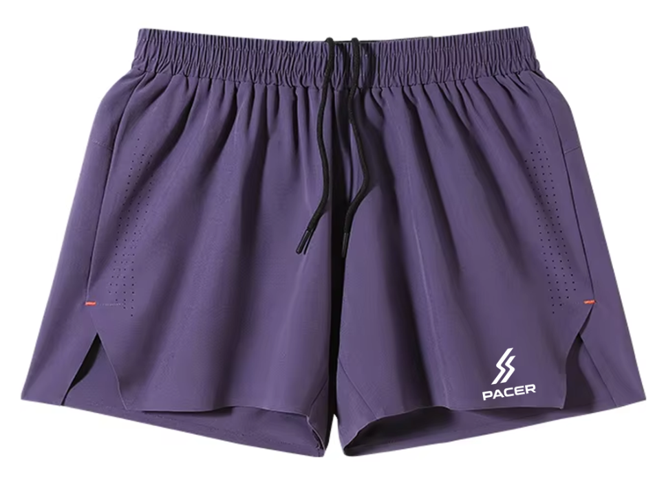 Short Deportivo Pacer para Hombre Morado